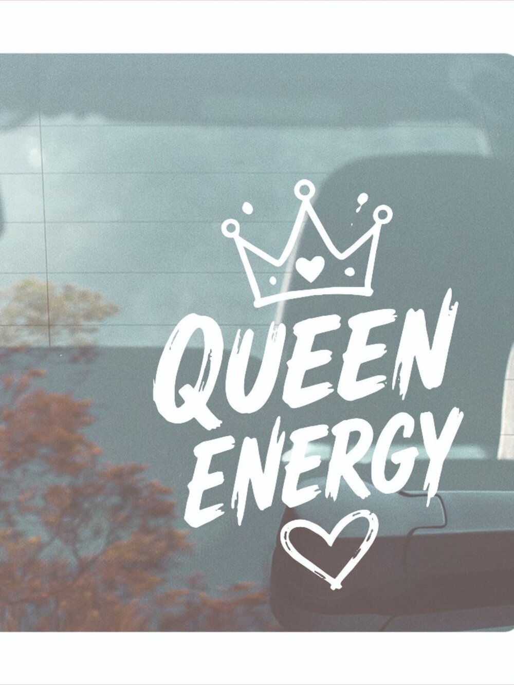 Queen Energy Decal Sticker 6 inch.
